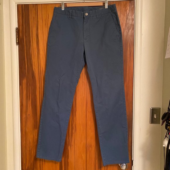 BONOBOS The Original Chino Pants - Blue Fusion Size 32 x 32 - Picture 1 of 4
